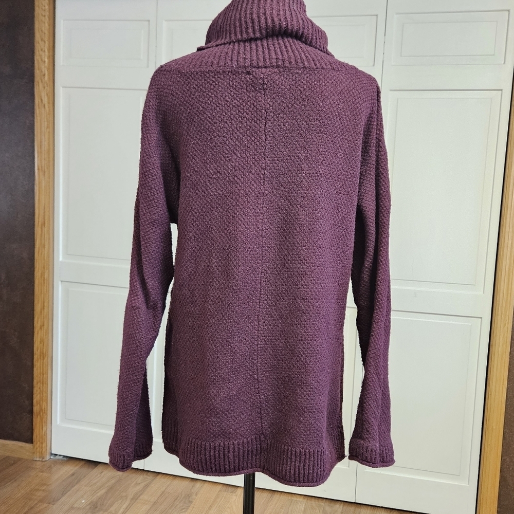 Maurices medium women's cowl neck long sleeve knot sweater. - Picture 4 of 5